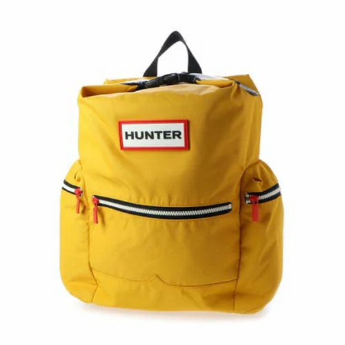 yellow hunter backpack